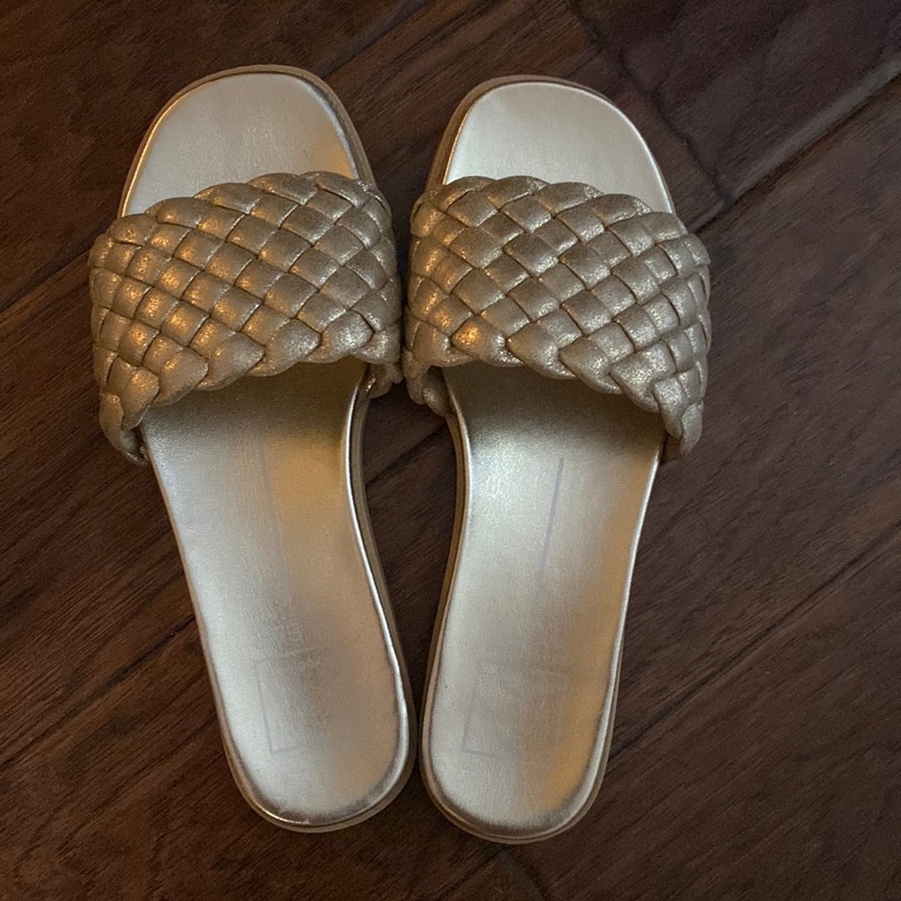 Dolce Vida gold sandals